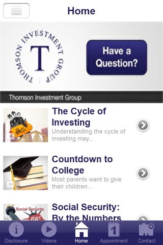 Thomson Investment Group screenshot 2