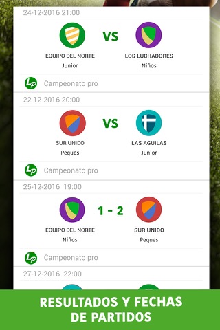 Ligas Pro screenshot 2