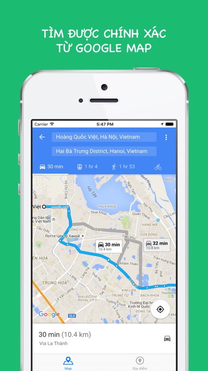 Bản đồ for Google Maps - Bản đồ Việt Nam mới nhất, cập nhật liên tục