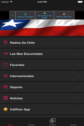 Estaciones De Radios FM y AM de Chile screenshot 2