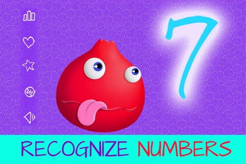 123 Monster Happy - Learn to Count Easy Numbers - Toddler Fun Math Games screenshot 2