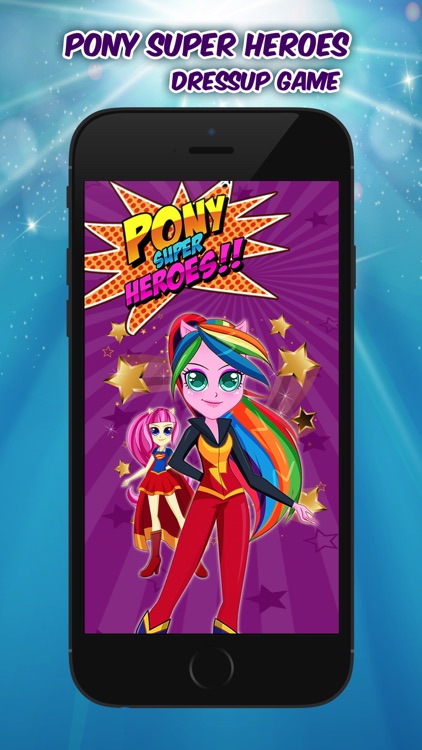 My Pony Heroes - Ever After Little Bratz Girl Big DressUp Games