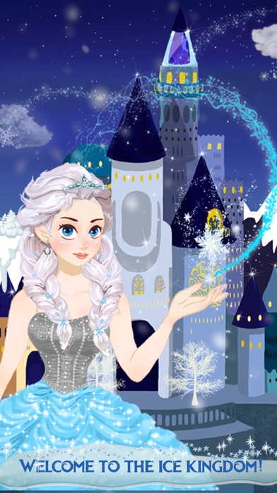 How to cancel & delete Ice Princess - Frosty Makeup and Dress Up Salon Girls Game from iphone & ipad 1