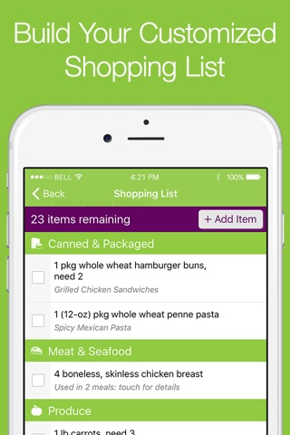 eMeals - Healthy Meal Plans screenshot 3