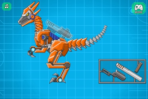 Toy War Robot Raptors screenshot 2