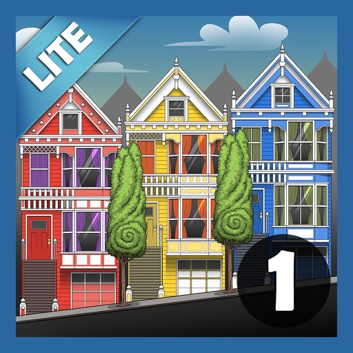 Intricate Coloring 1 Lite: Places Icon