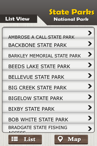 Iowa State Parks & National Parks screenshot 2