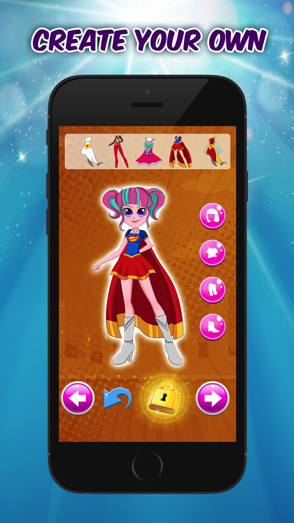My Pony Heroes - Ever After Little Bratz Girl Big DressUp Games hack tool