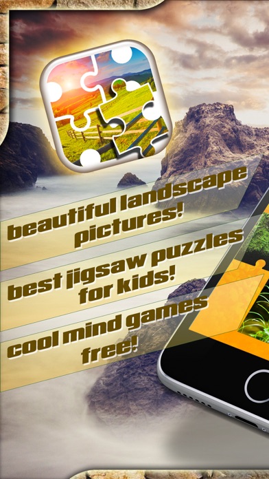 How to cancel & delete Nature Jigsaw Puzzles – Beautiful Landscape Picture Puzzle Games for Brain from iphone & ipad 1