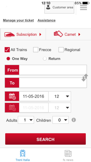 意大利火车旅游信息 - 时刻表,车次状态,火车票