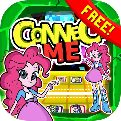 Connect Me Equestria Girls “ Flow Puzzle Logic Games Edition ” Free iOS App