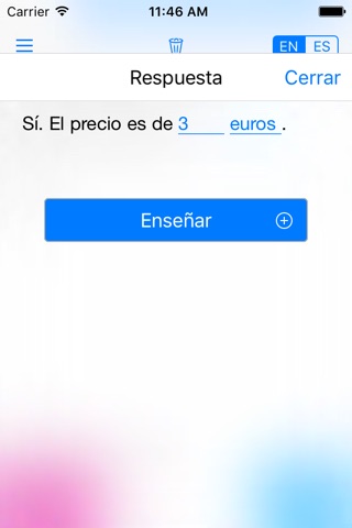 Yocoy : Intelligent Translator English to Spanish. screenshot 4