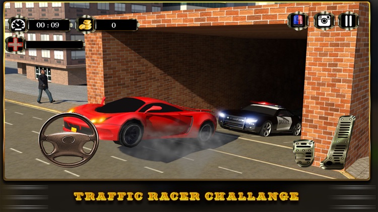 Traffic Police Chase Race: Real Road Racing Game Pro