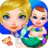 Mermaid Mommy Surgery Simulator - Beauty Ocean Clinic/Baby Salon Care