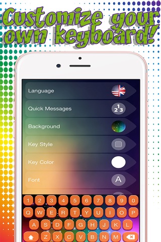Color Keyboard Changer – Cool Custom Keyboard Themes with Colorful Backgrounds and New Fonts screenshot 3