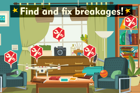 Tiny repair - fix home appliances and become a master of broken things in a cool game for kids screenshot 4