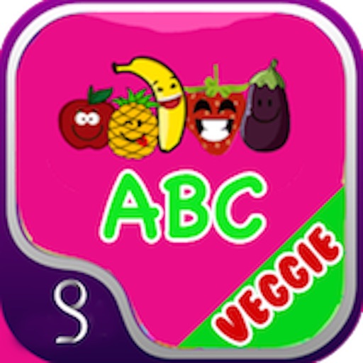 Veggie Flash Cards  & Vegetables Alphabet  from A to Z for Kids icon