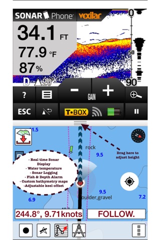 i-Boating :Faroe Islands - Marine / Nautical Charts & Navigation Maps screenshot 2