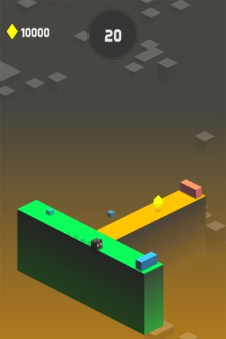 Zigzag Crossy －Don‘t dropple wall road free game screenshot 3