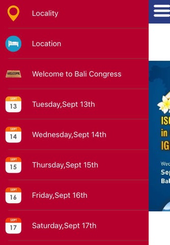 Bali 2016 - ISGE Asian Pacific Regional Meeting screenshot 2