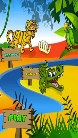 Game screenshot Preschool Animal Jungle Safari Free - Kid & Toddler To Learn Names of Wild Animals By ABC Baby mod apk