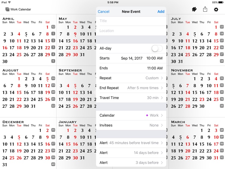 All-in-One Year Calendar – The Customizable Planner screenshot-3