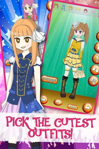 AKB0048 Anime Dress-Up Games For Girls - Love School Idol Makeover Salon screenshot 4