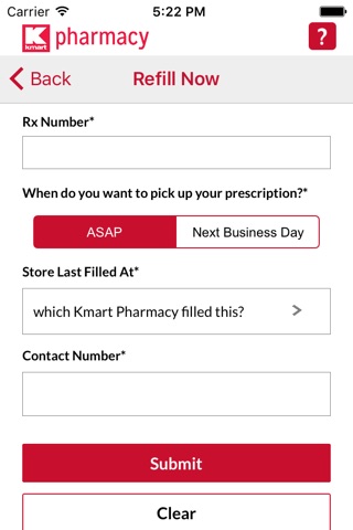 Kmart Pharmacy App for iPhone screenshot 3