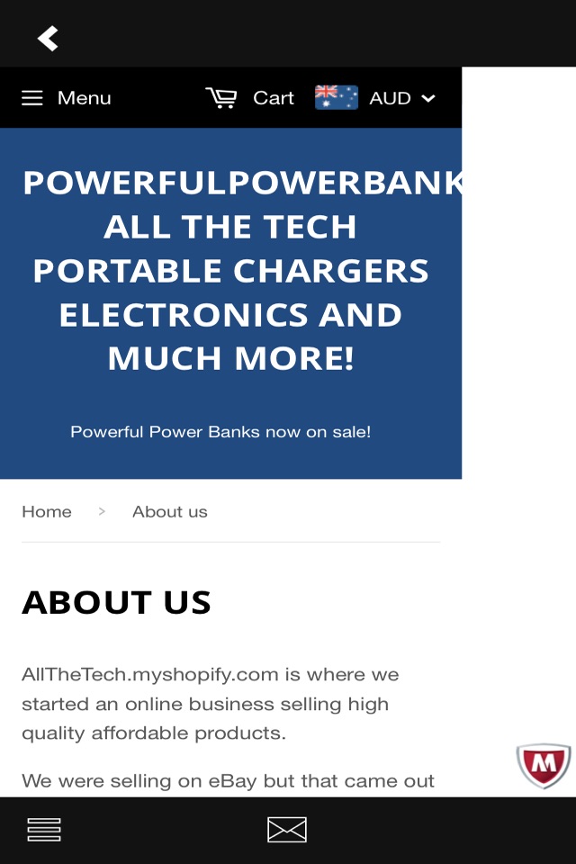 Wireless Battery Chargers Shop screenshot 2