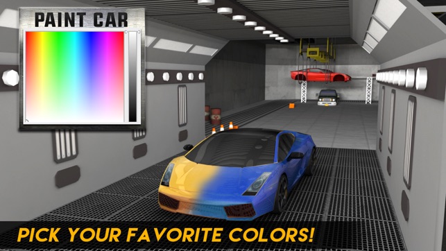 Multi-Level Sports Car Parking Simulator 2: Auto Paint Garag(圖3)-速報App