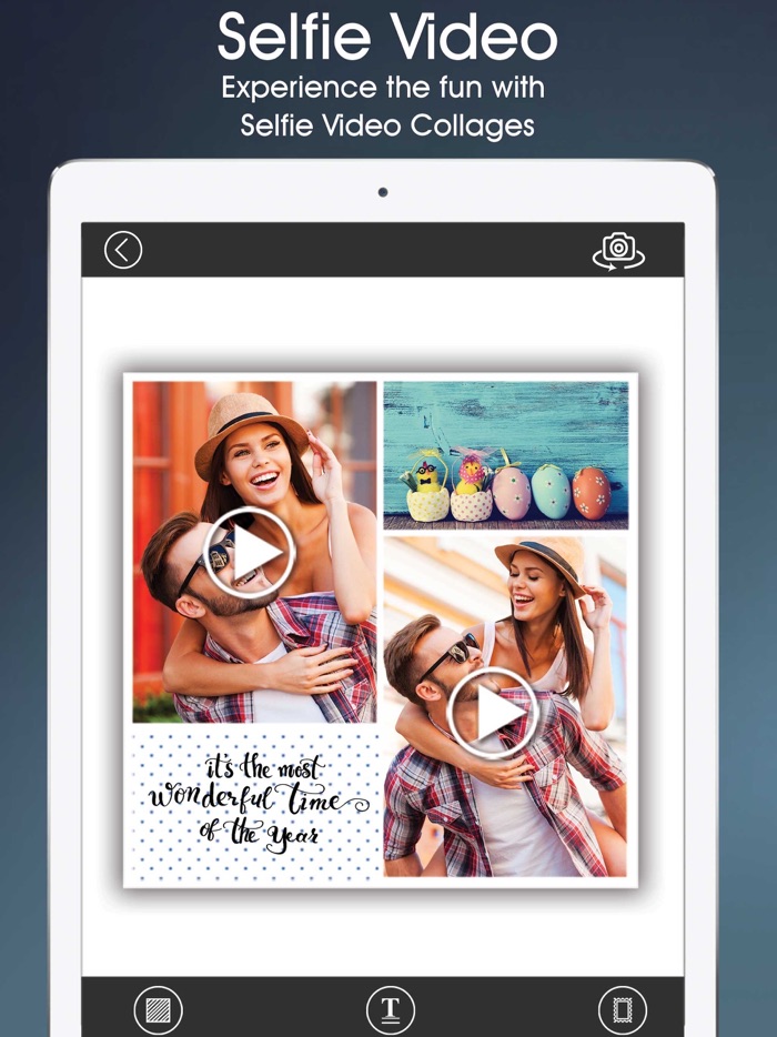 Selfia - Selfie camera with live photo effects and Collage frame