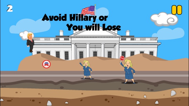 Trump Vs Hillary Presidential Election Journey(圖3)-速報App