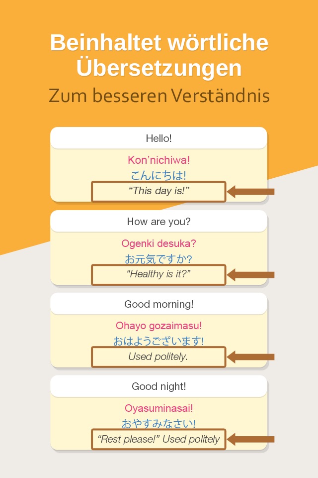 Hello Pal Phrasebook: Learn How To Speak Japanese screenshot 4