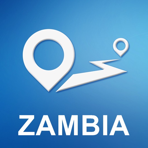 Zambia Offline GPS Navigation & Maps icon