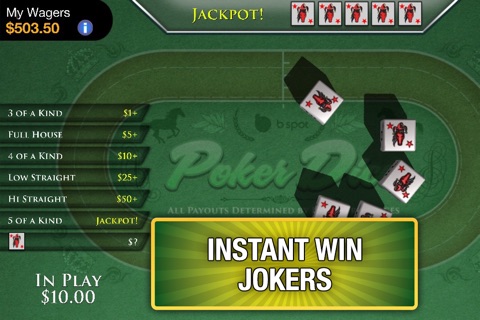 b spot Poker Dice screenshot 4