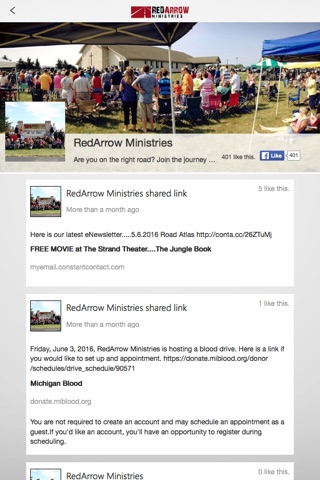 RedArrow Ministries screenshot 3
