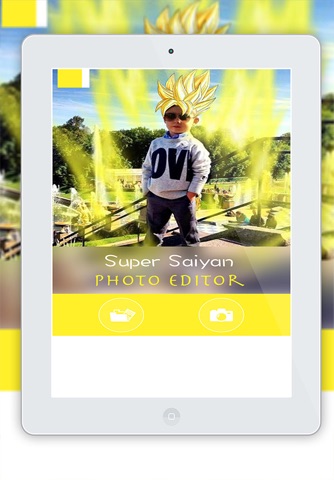 Super Saiyan Camera Suit : latest And New Photo Montage With Own Photo Or Camera pro screenshot 4