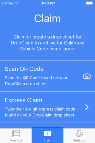 DropClaim Claim screenshot 2