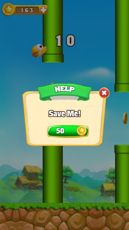Red Bird Hero Jump In Color Sky Adventure Season screenshot-3