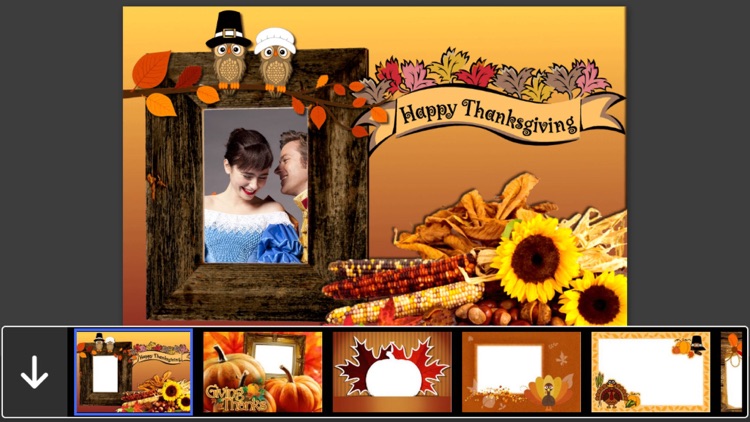 Thanksgiving Photo Frames - Creative Frames for your photo