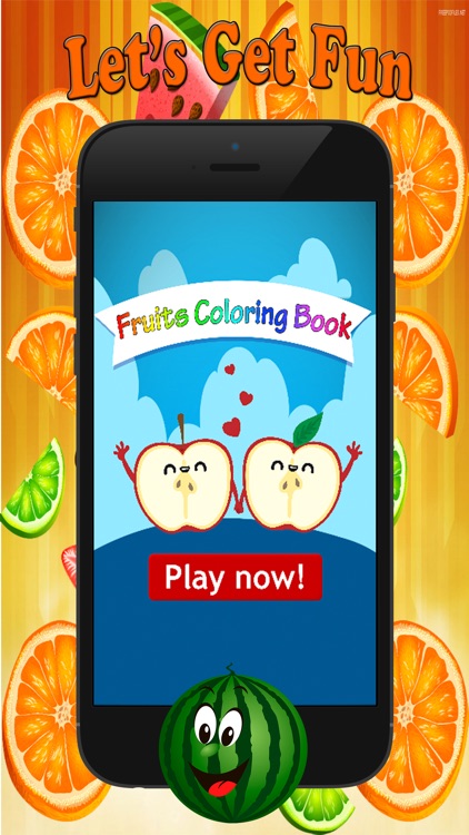 Fruit Vegetable Paint and Coloring Book: Learning Skill The Best of Fun Games Free For Kids