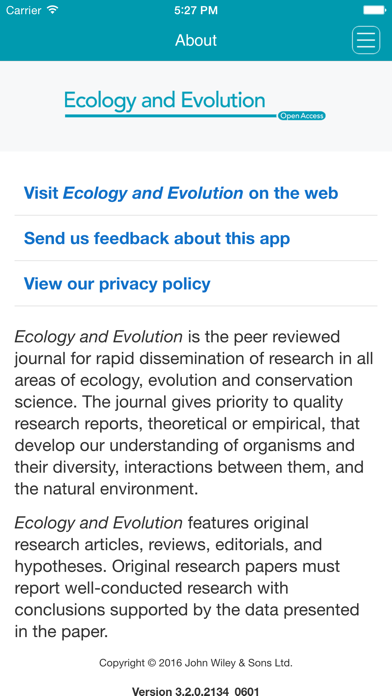 How to cancel & delete Ecology and Evolution from iphone & ipad 2