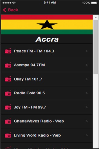Listen Ghana Radio Stations Free screenshot 3