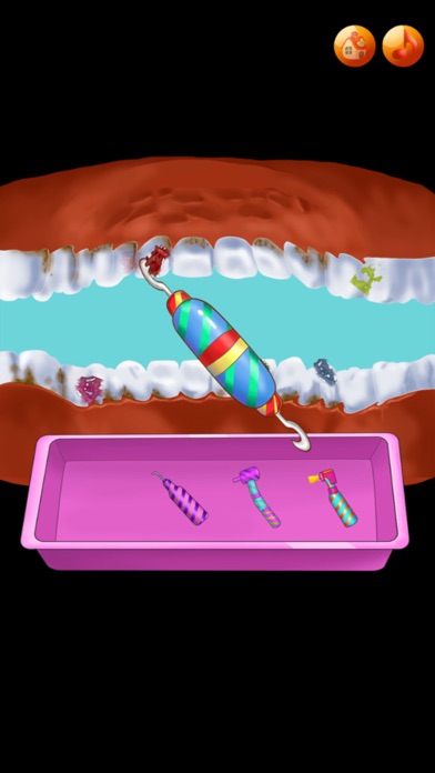 DENTIST:CANDY BEAUTY SPA SALON @ NURSE OFFICE FOR FUN KIDS TEETH GAMES. 1.0 IOS