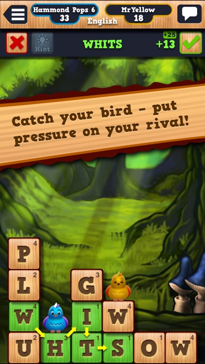 Two Birds – multiplayer word battle!