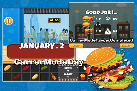 Yummy Burger Mania screenshot 2