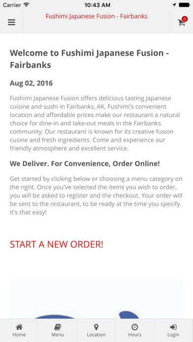 How to cancel & delete Fushimi Japanese Fusion - Fairbanks Online Ordering from iphone & ipad 1