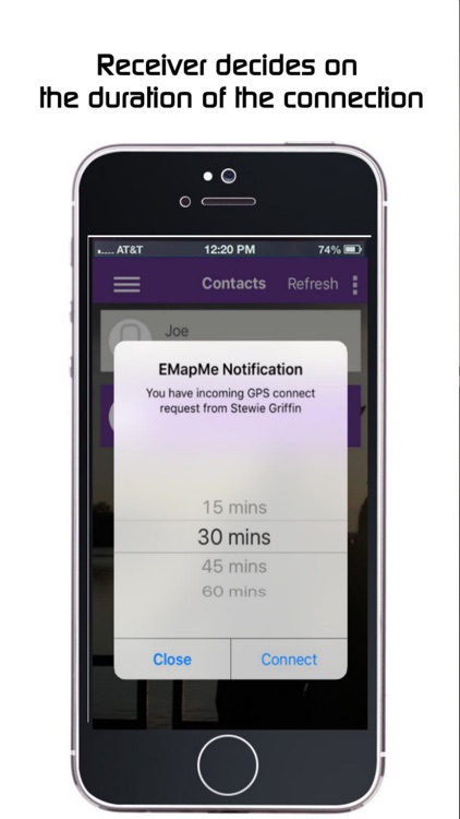 eMapMe - find friends family locator