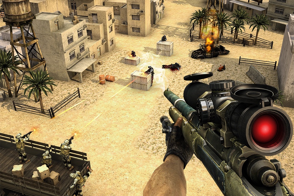 War Duty Sniper 3D screenshot 2