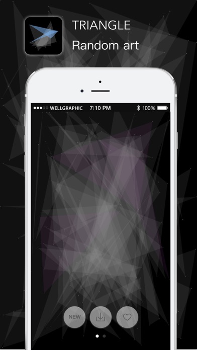 Triangle ランダム壁紙 Iphoneアプリ Applion